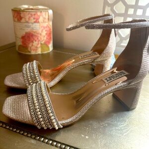 BADGLEY MISCHKA - Women's Kameryn Embellished Strap Sandals